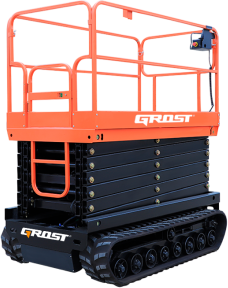 Ножничный электроподъемник Grost Tower Caterpillar 320-11